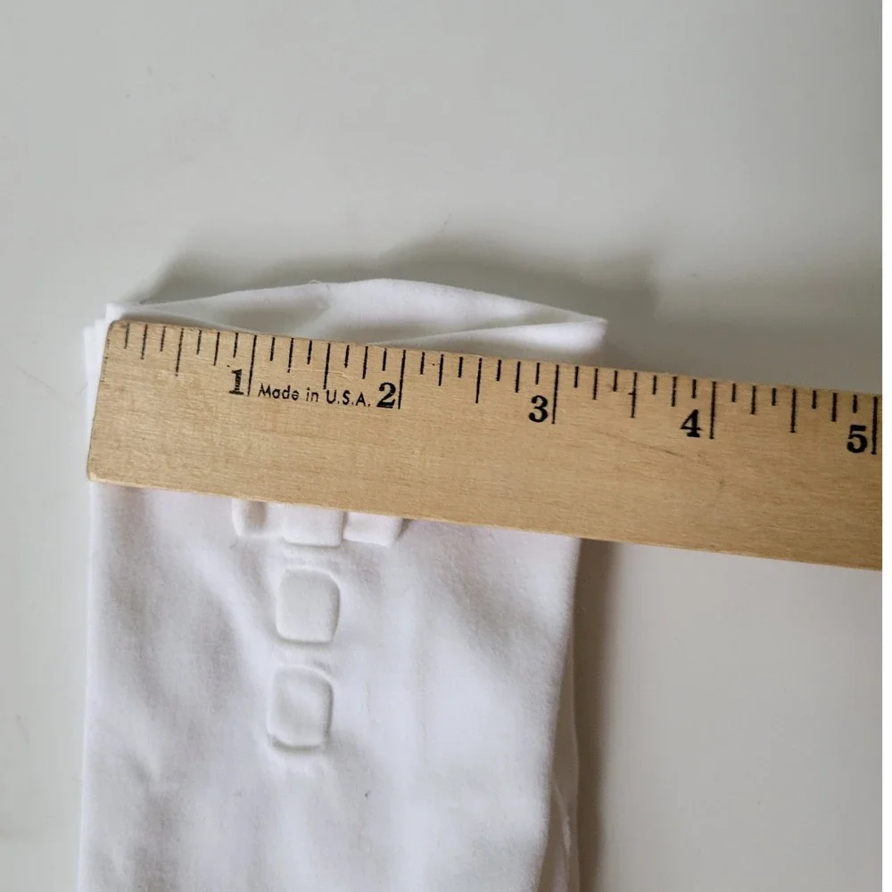 Vintage Hansen Suede Supreme White Wrist Gloves Ceremonial Cottagecore Wedding